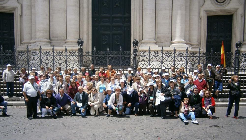 Más de 3.000 peregrinos viajan a Roma