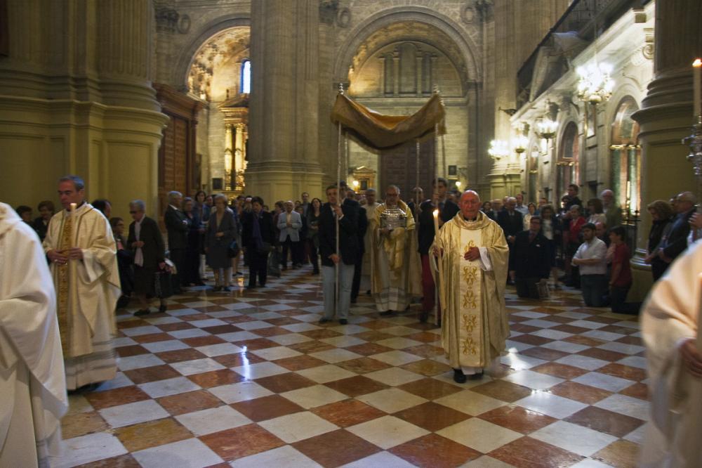 El obispo emérito Antonio Dorado Soto