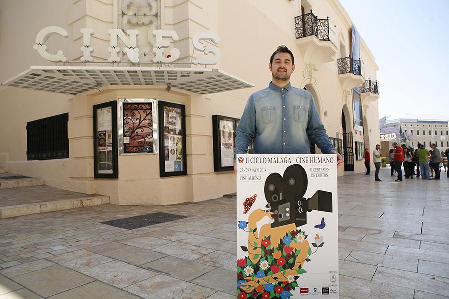 Christian Ramírez, diseñador del cartel