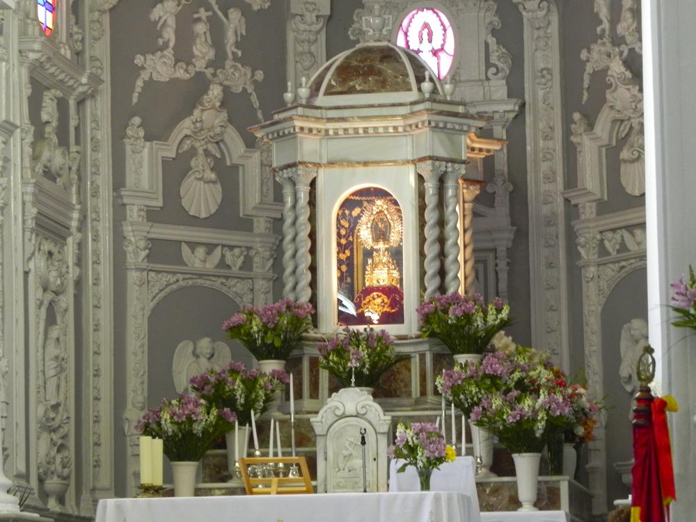 Monda peregrina al Santuario de la Fuensanta de Coín