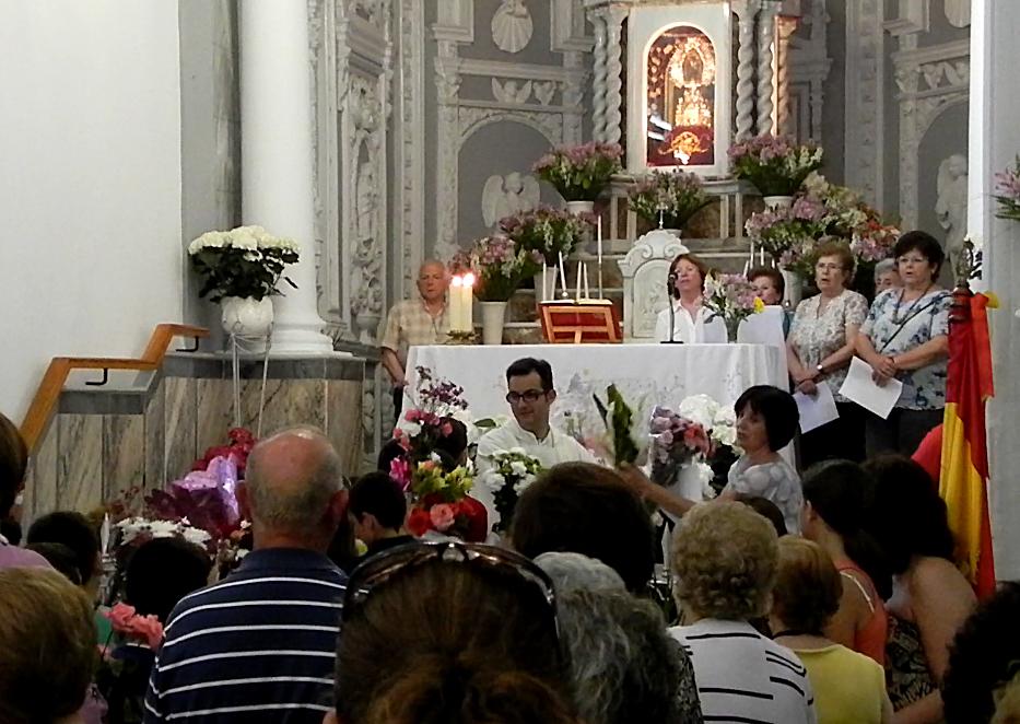 Monda peregrina al Santuario de la Fuensanta de Coín