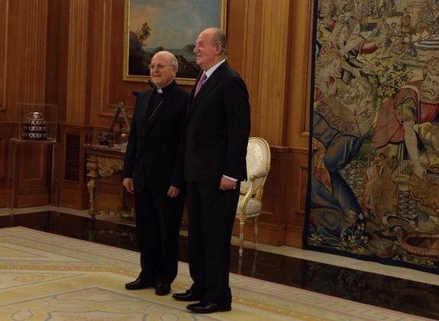 El Rey recibe a Mons. Blázquez