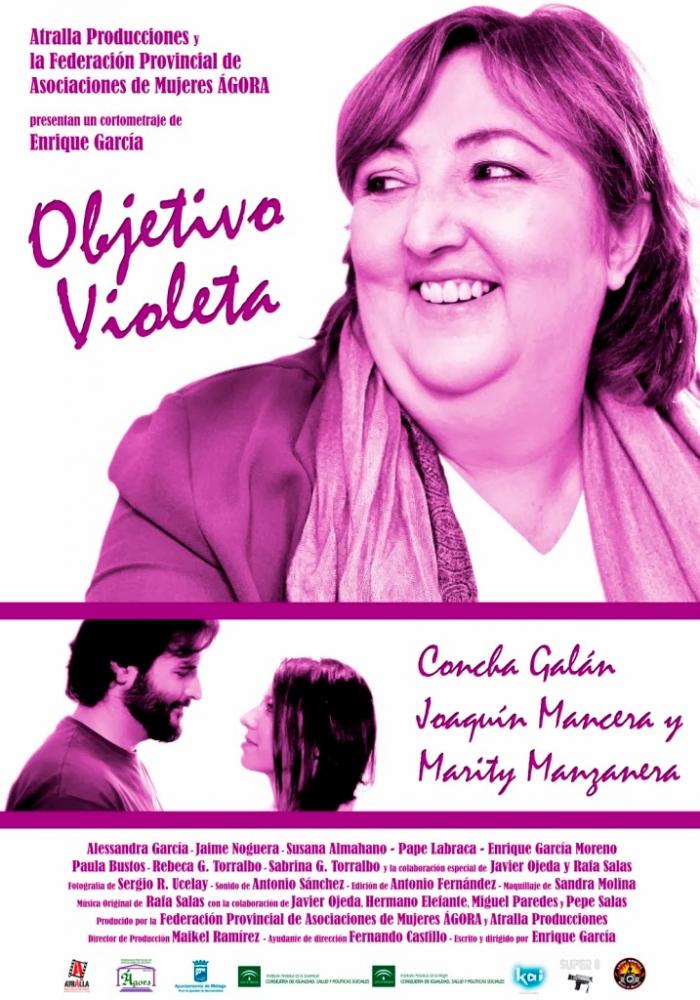Cartel de \"Objetivo Violeta\"