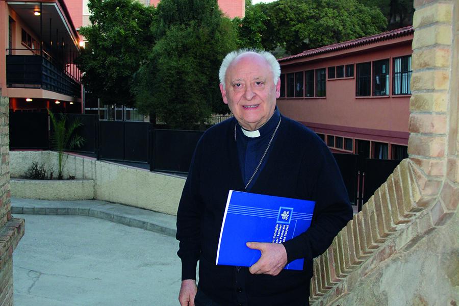 Mons. Redrado: «Soy un jubilado con la agenda llena»