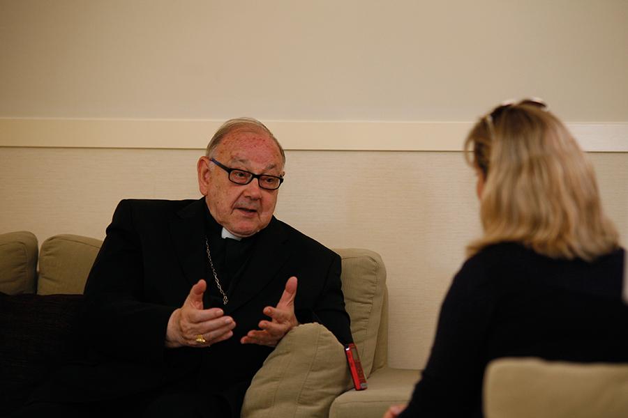 Cardenal Sebastián: «Mi madre era una gran mujer»