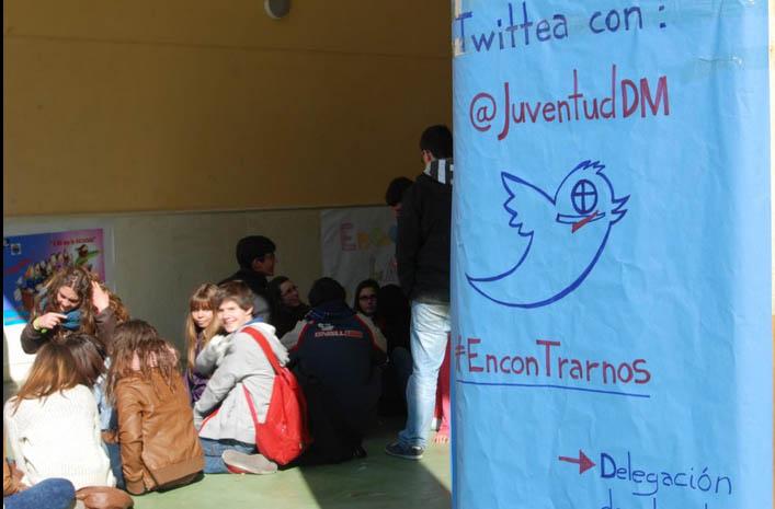 La Delegación de Juventud suele usar Twitter en sus actividades