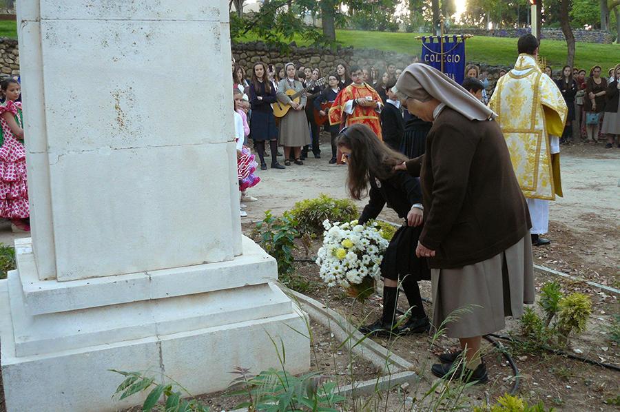 Ofrenda floral a la Inmaculada 