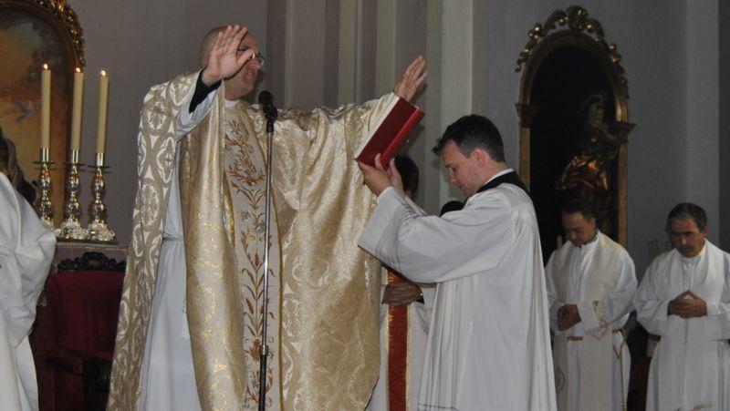 Francisco J. Martínez, primera Misa