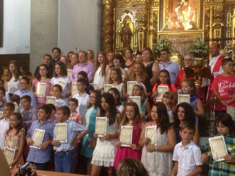 Confirmaciones en las parroquias de Coín y Guaro