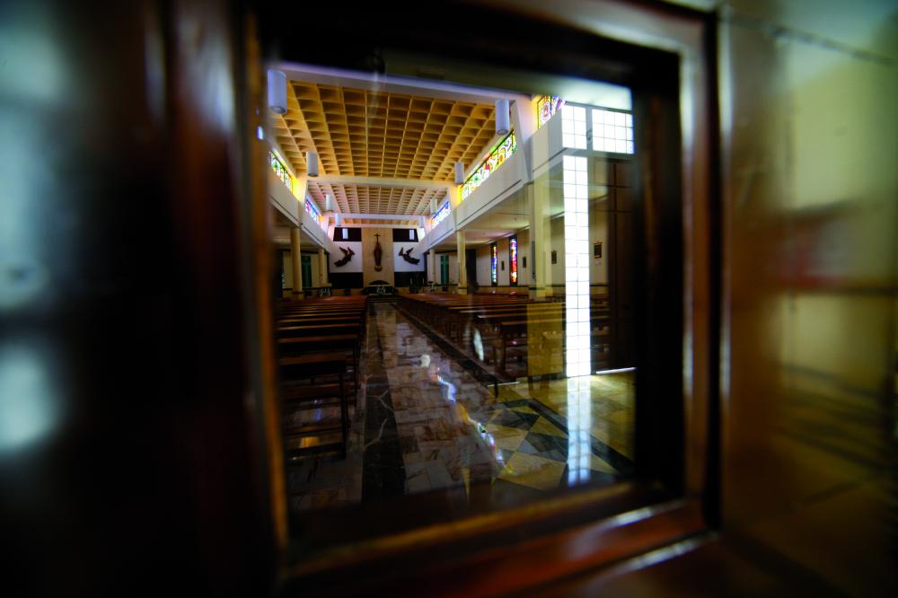 La capacidad del templo es de 500 personas