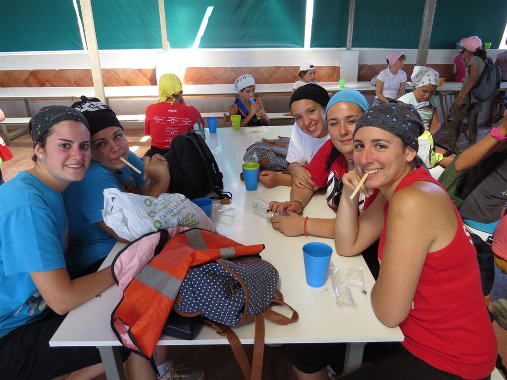 El trabajo en grupo fue constante