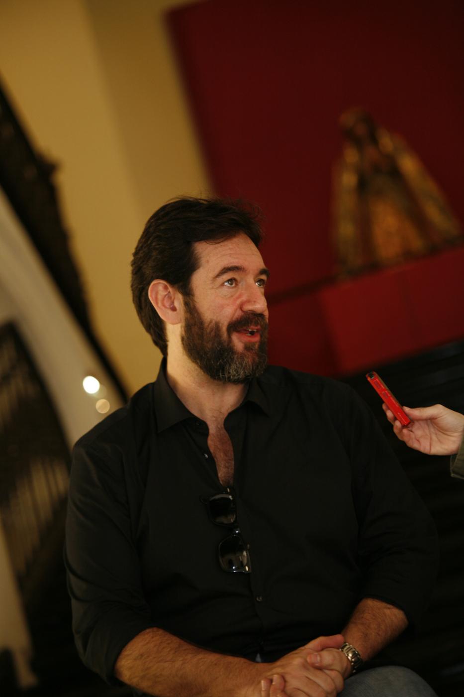 Un momento de la entrevista