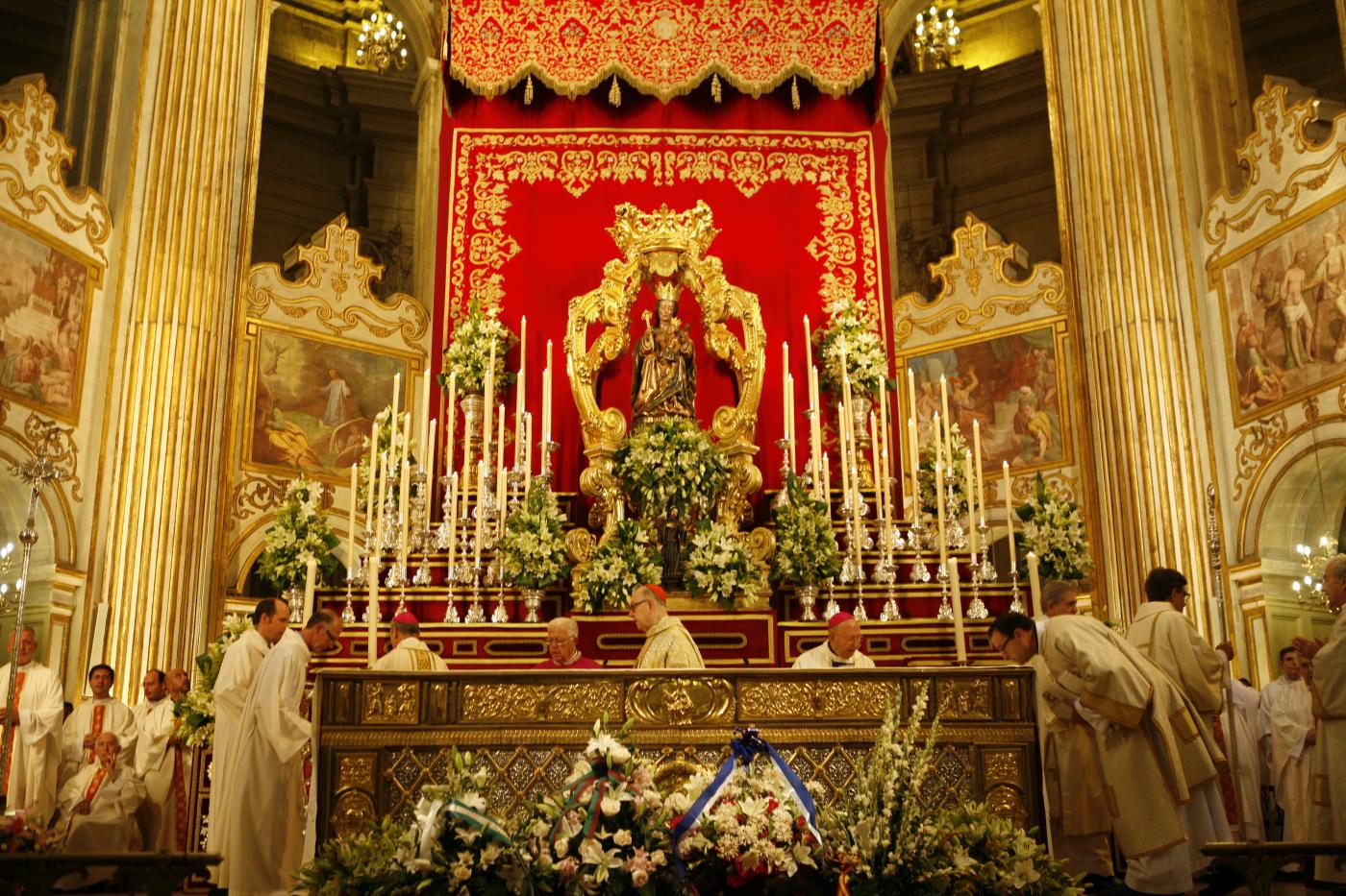 Málaga celebró con fervor el día de su patrona