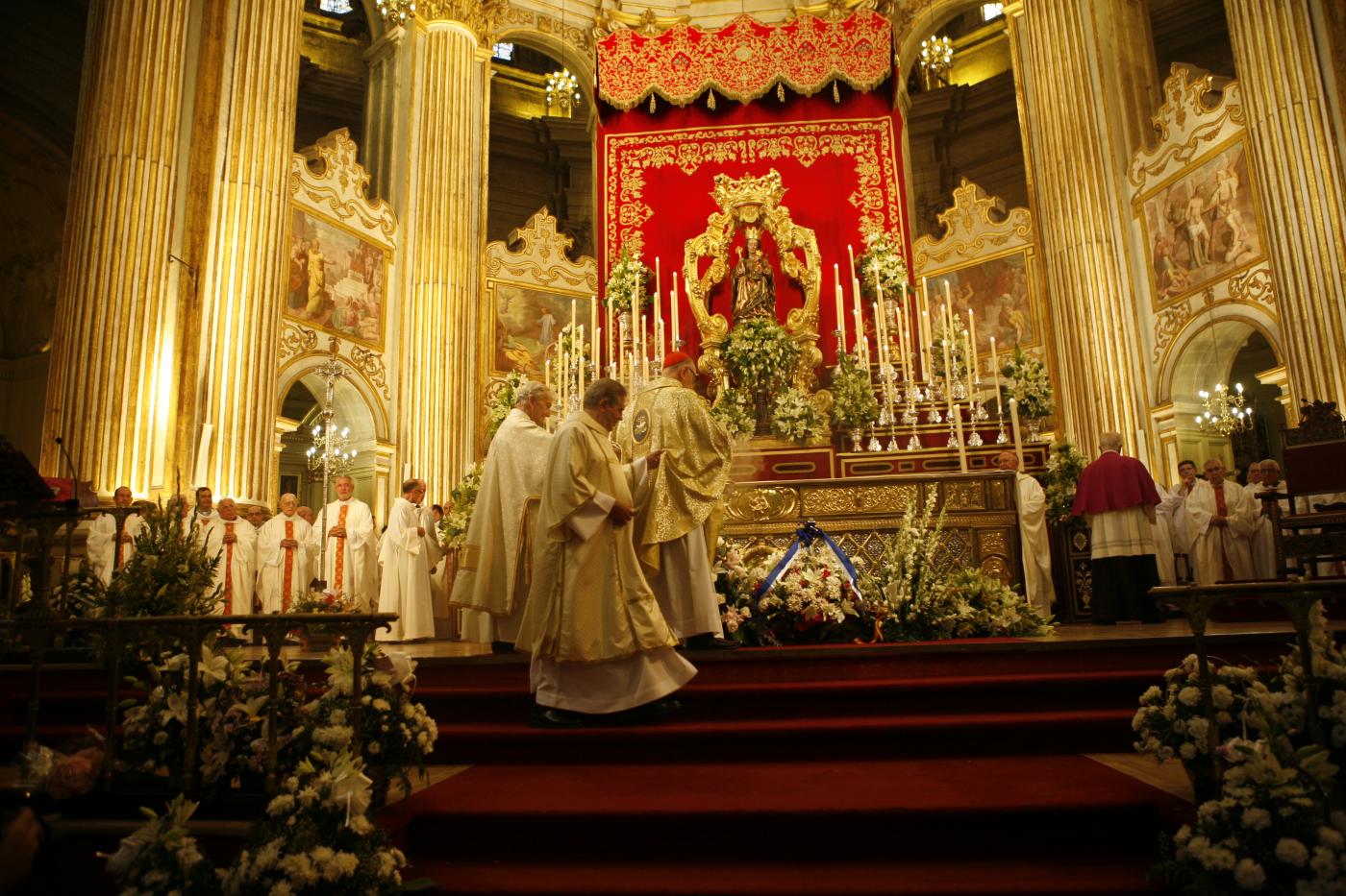 Málaga celebró con fervor el día de su patrona