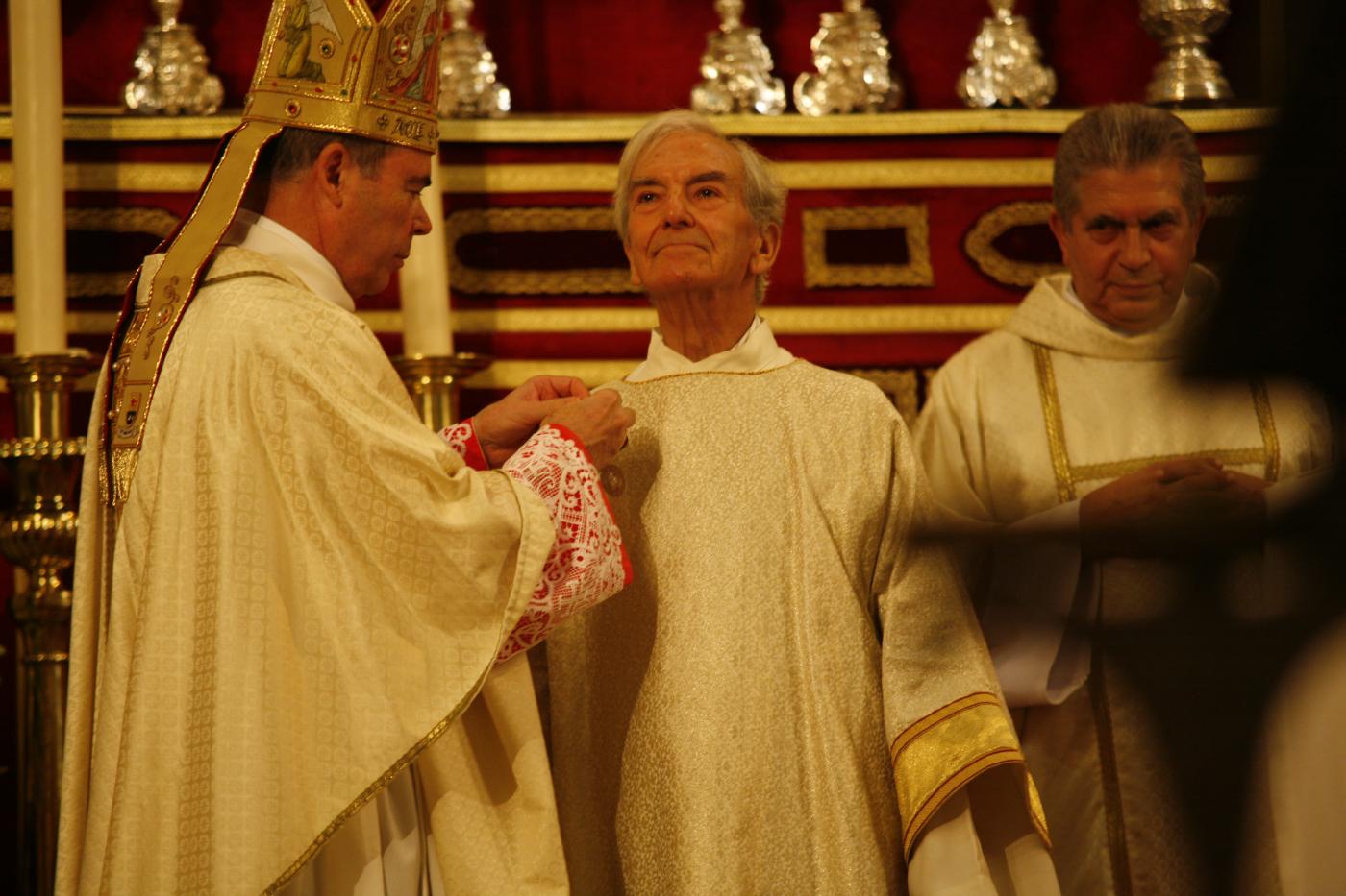 Antonio Martín, medalla Pro Ecclesia Malacitana