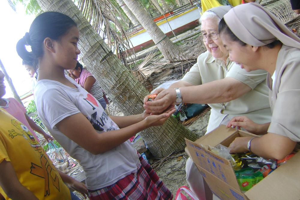 Religiosas misioneras en Filipinas 
