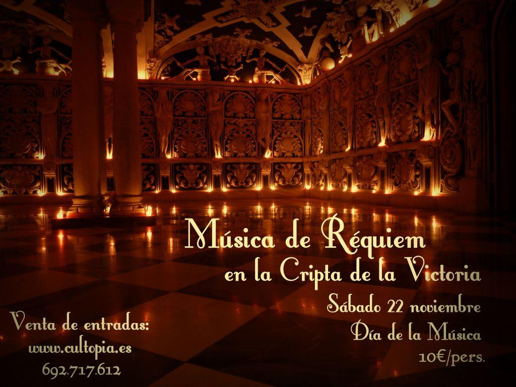 Cultopía también programa Música de Requiem para el 22 de noviembre