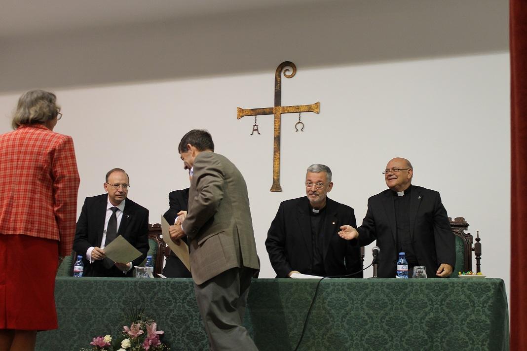 Entrega de los diplomas