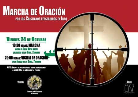 Cartel de la Marcha de Oración