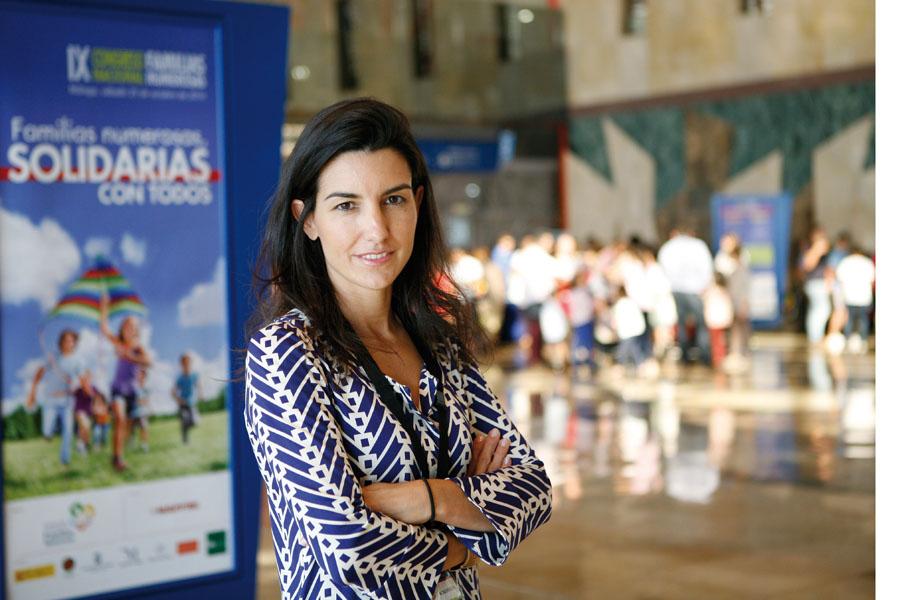 Rocío Monasterio: «La familia numerosa es una portadora nata de valores»