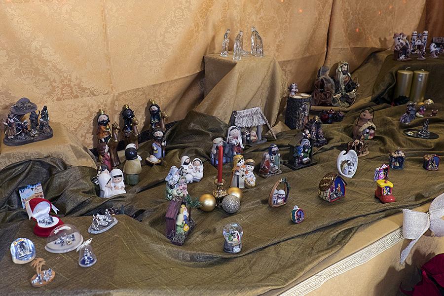 Conjunto del belén en miniatura