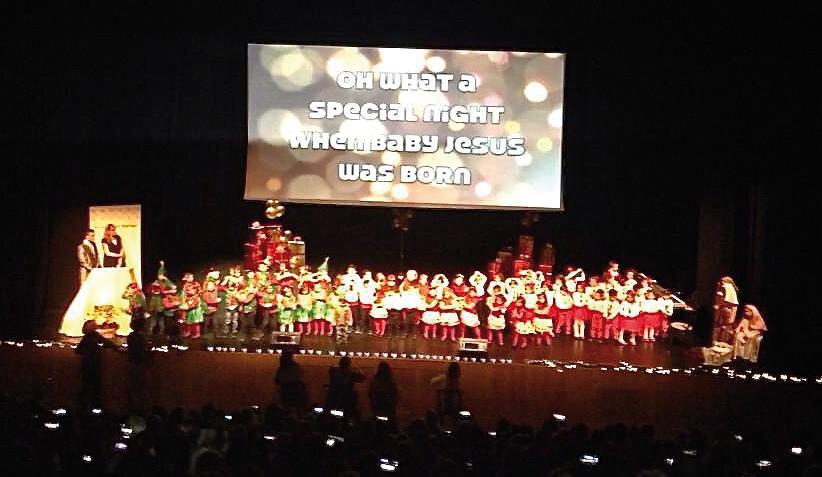 Los alumnos deleitaron con su actuación