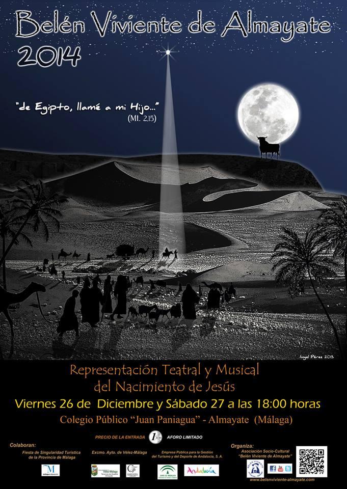 Cartel del Belén Viviente