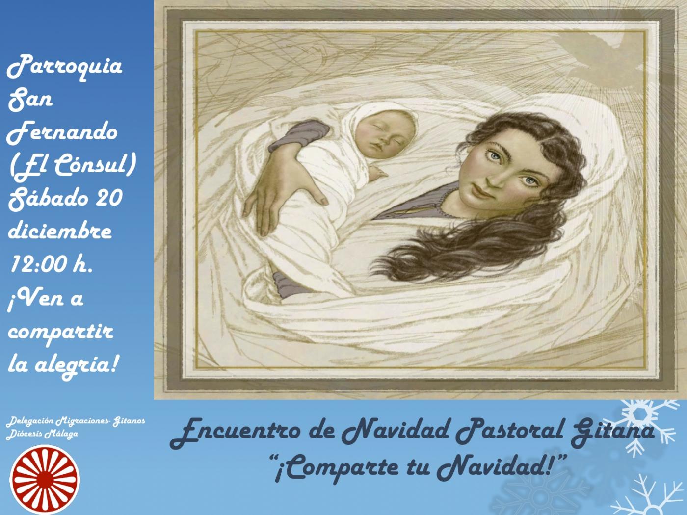 Cartel del encuentro de Pastoral Gitana