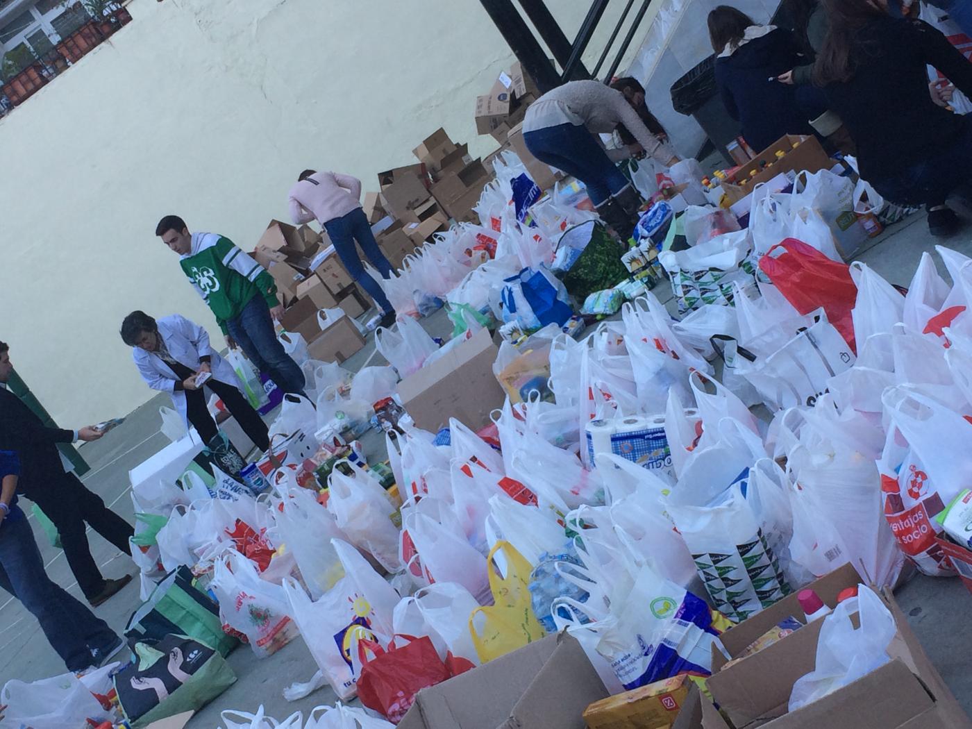 Nueve mil kilos de solidaridad marista