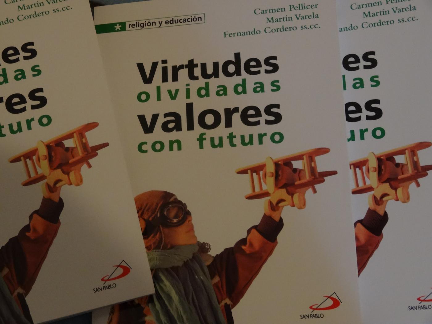 Portada del libro "Virtudes olvidadas"