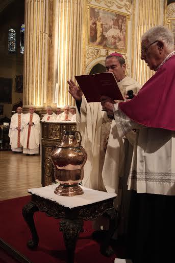 Misa crismal (Catedral-Málaga)