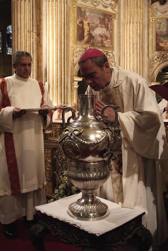 Misa crismal (Catedral-Málaga)