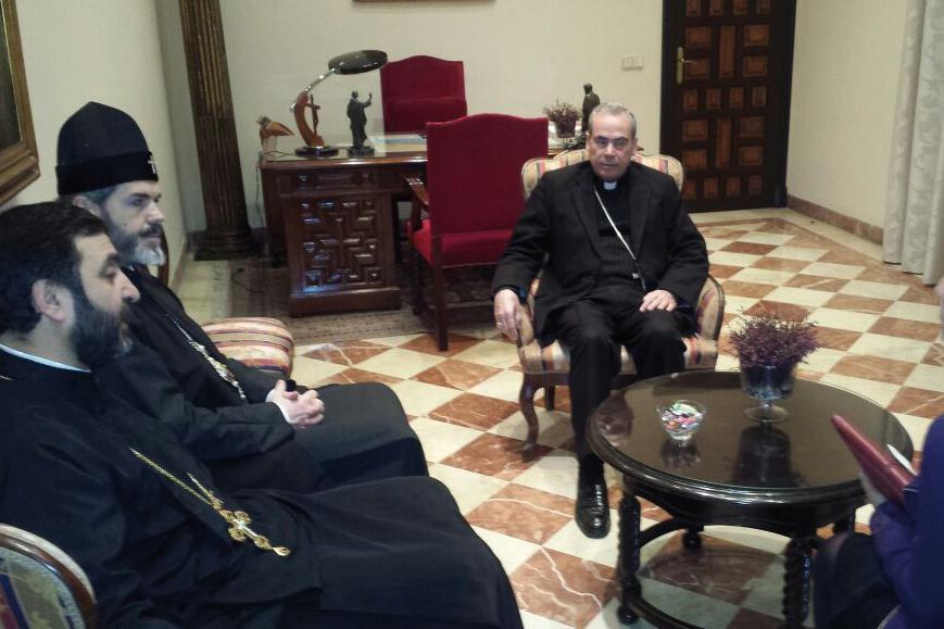 Visita de metropolita búlgaro