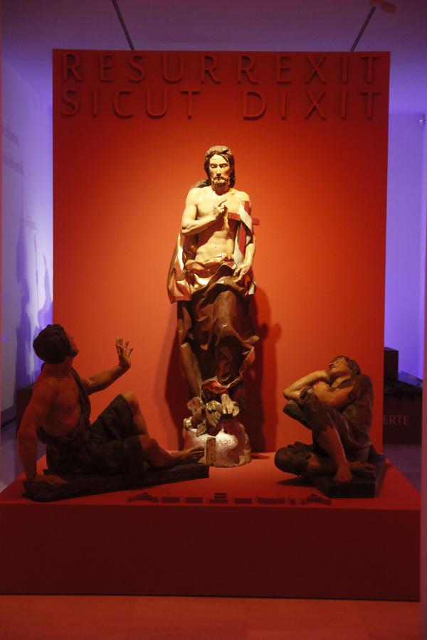 Santísimo Cristo Resucitado, obra de José Capuz, titular de la Agrupación de Cofradías de Semana Santa de Málaga. FOTO: S. FENOSA