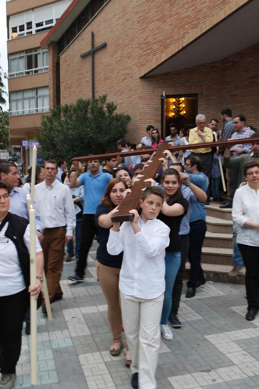 Un millar de malagueños ora por los emigrantes