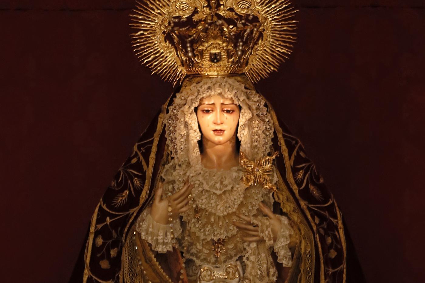 San Patricio estrena capilla para la Virgen de las Lágrimas