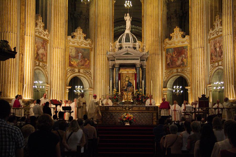 Ordenación sacerdotal de José MIguel Antequera e Isidro Calderón