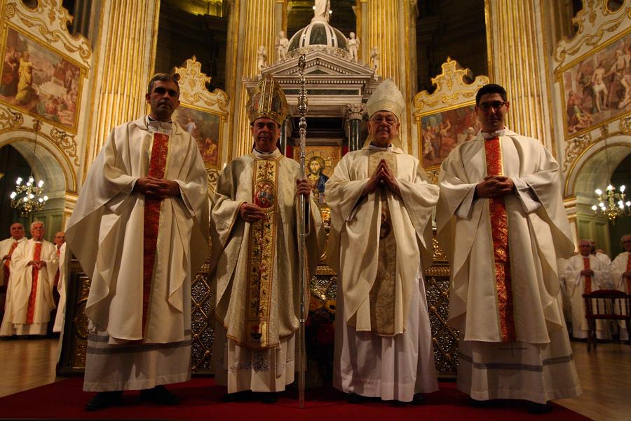 Ordenación sacerdotal de José MIguel Antequera e Isidro Calderón