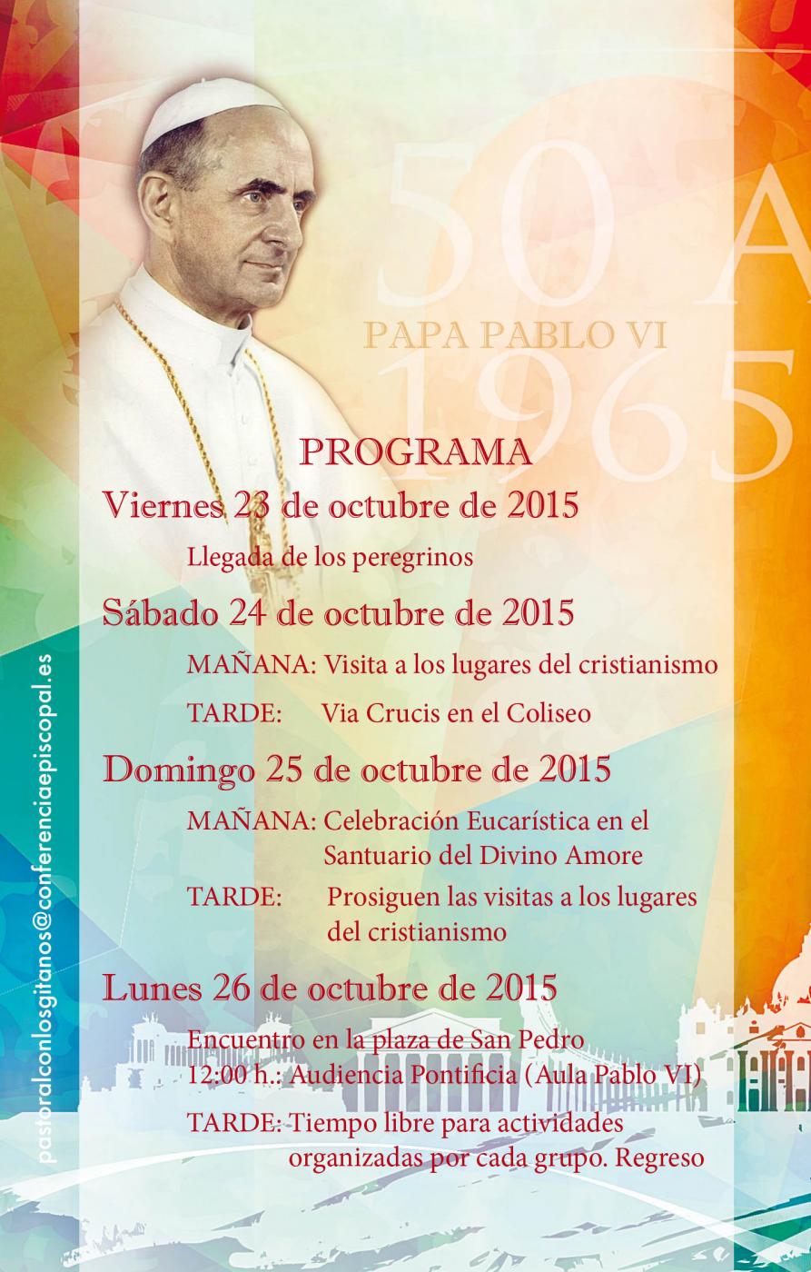 Peregrinación gitana para ver a Francisco