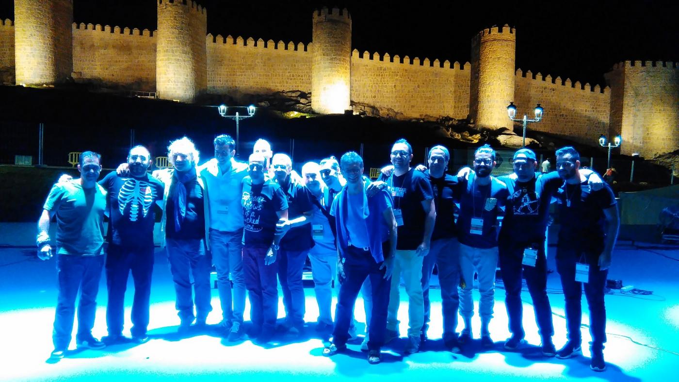 Participantes en uno de los conciertos del Encuentro