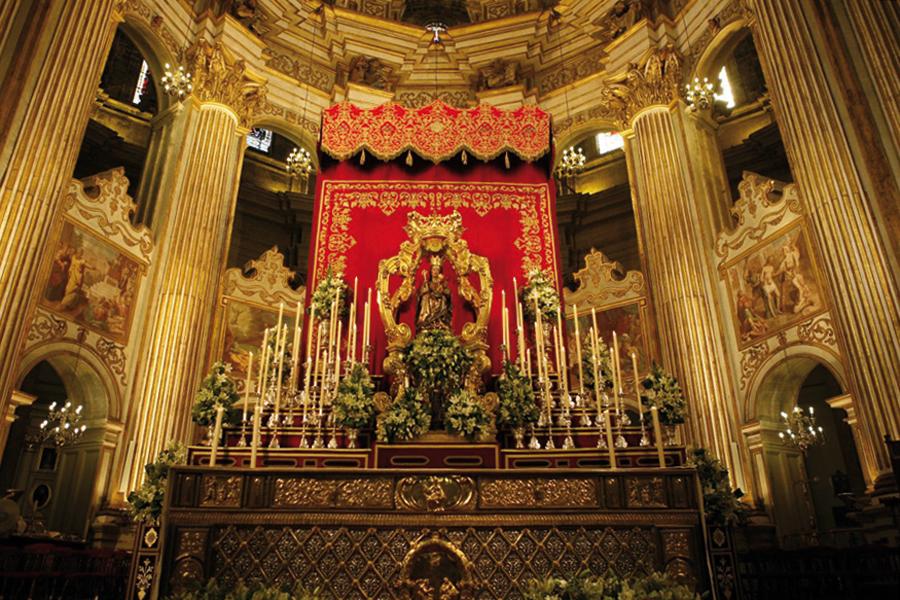 La Victoria celebra aniversario como patrona de Málaga