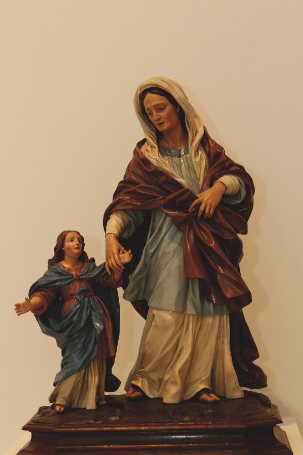 Santa y Ana y la Virgen