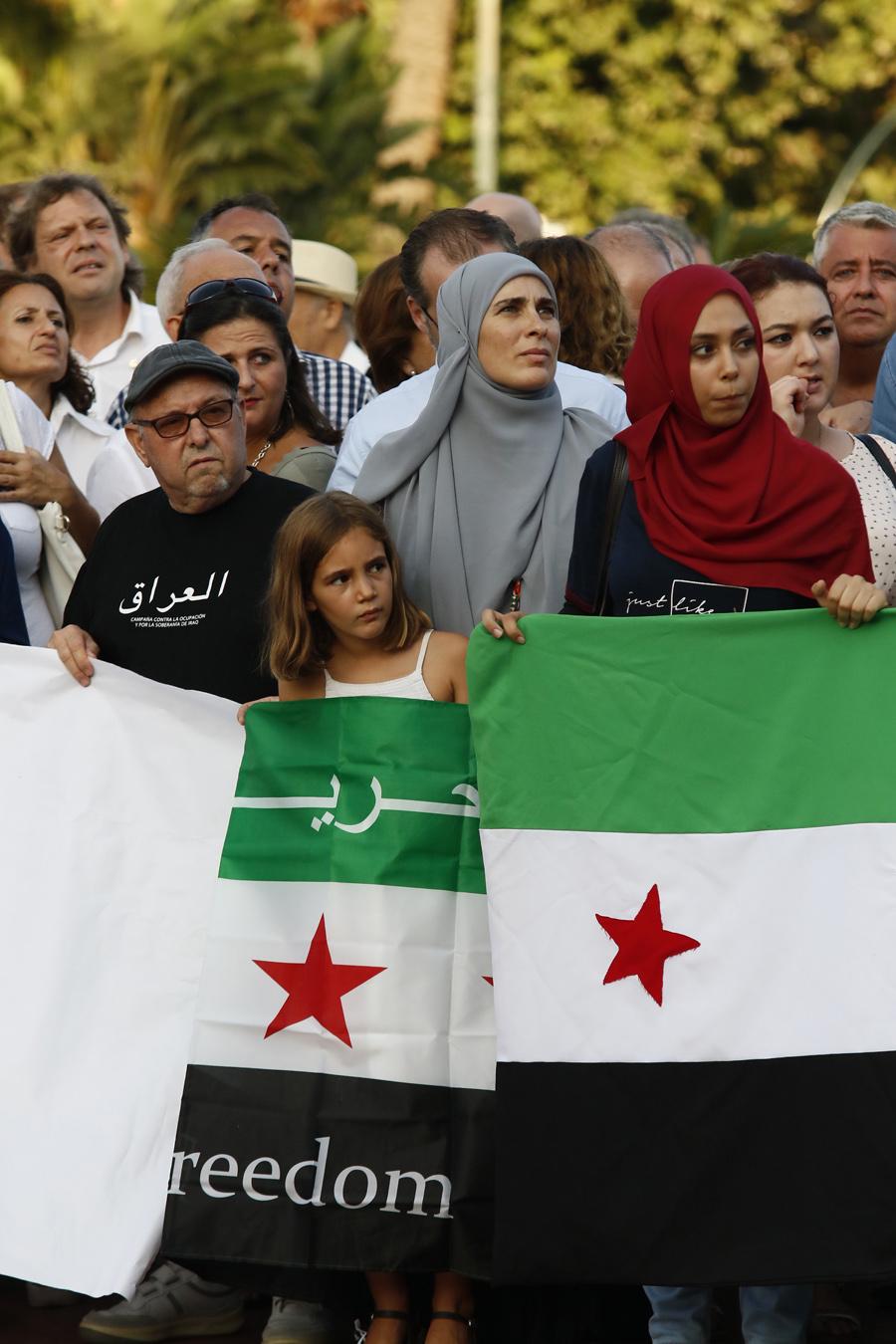 Concentración en la Plaza de la Marina de Málaga