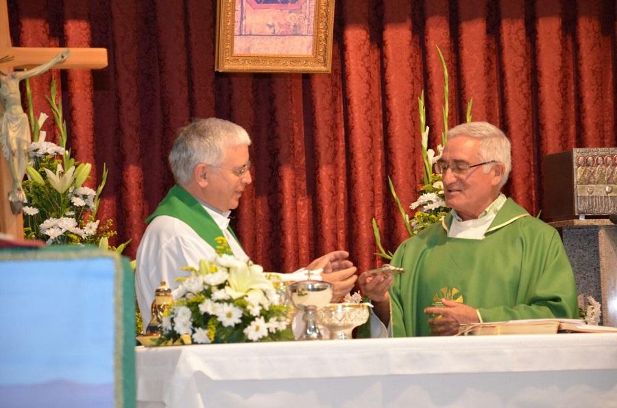 Entrega de la llave del sagrario