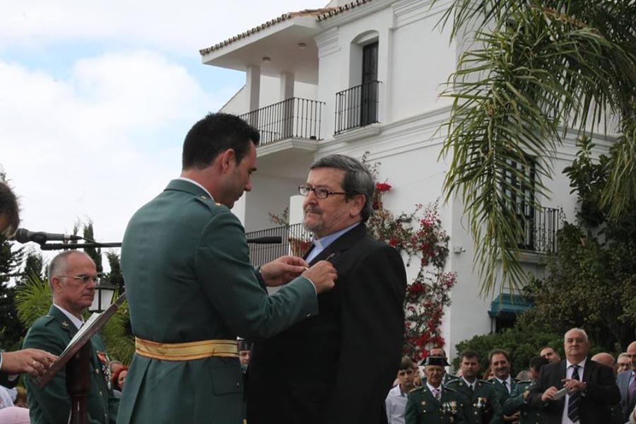 Medalla de la Virgen del Pilar a Ramos Villalobos