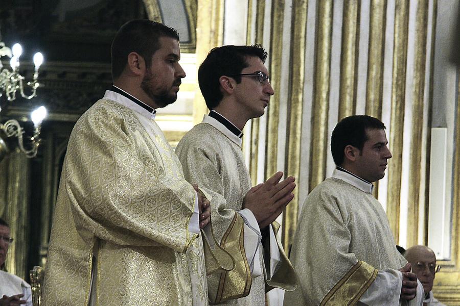 Ordenaciones de diácono en la Catedral