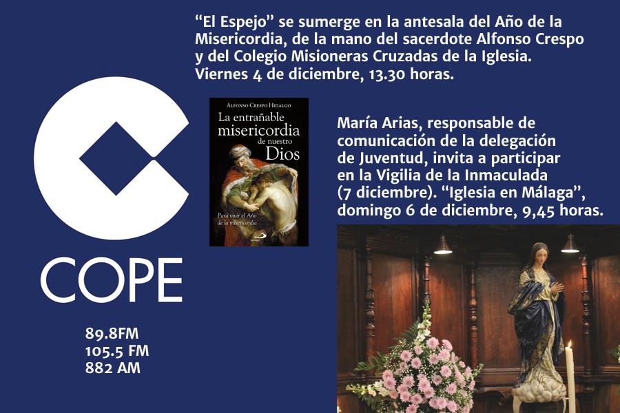 Programación diocesana en COPE Málaga