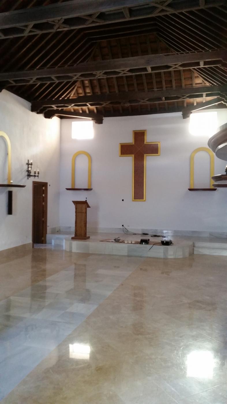 Iglesia de San Pedro de Corumbela, tras la rehabilitación