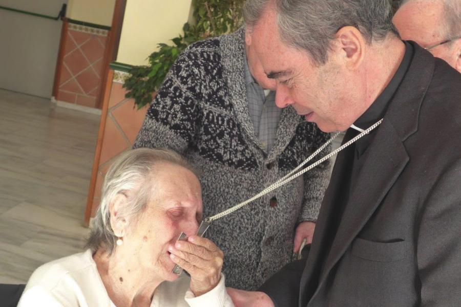 Signo jubilar con los enfermos en la Diócesis de Málaga