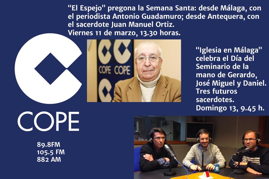 Seminario y Semana Santa en COPE Málaga